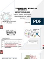 Financial Statement Analysis