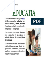 5 - Dimensiunile - Laturile - Continuturile Generale Ale Educatiei