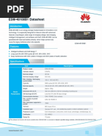 Huawei DCDU Datasheet Overview | PDF | Technology & Engineering