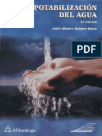 Romero Rojas Jairo Alberto Potabilizacion Del Agua PDF