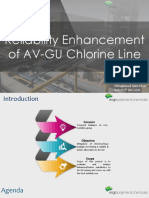 Reliability Enhancement of AV-GU Chlorine Line