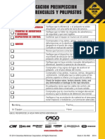 Lista de Verificacion preinspeccion operacional diferenciales y polipastos CM español