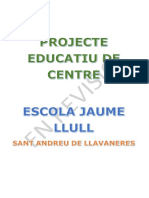 Projecte Educatiu de Centre