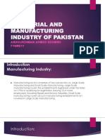 INDUSTRIAL AND MANUFACTURING INDUSTRY OF PAKISTAN f16me11 IE&M
