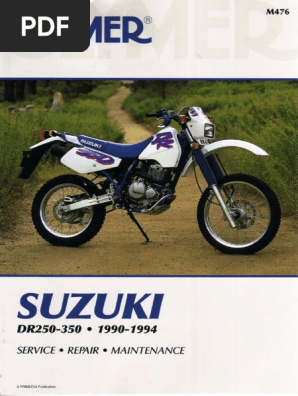 Suzuki DR 250 (90-94) PDF | PDF