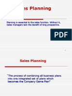 5 - Sales Planning