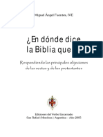 ¿En dónde dice la Biblia que... - Respuesta a las sectas y protestantes - Migue Fuentes.pdf