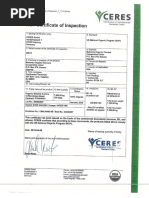 Non Manipulation Certificate Template | PDF | Customs | Cargo