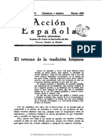 Acción Española (Madrid) - 3-1935, N.º 72 Arte y Estado Giménez Caballero PDF