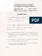 Geometria Analítica Final 16-1