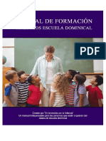 CURSO DE FORMACIÓN Maestros Escuela Dominical
