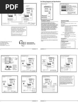 Iei 212i Flush Mount Indoor Keypad User Manual