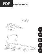 Sportstech F26 Manual