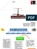 Mapa Mental Código de Ética Del Ingeniero