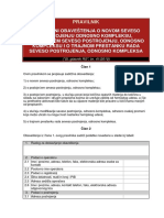 Pravilnik o Sadržini Obaveštenja PDF