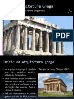 Arquitetura Grega - Seminário