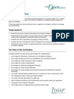 Togaf9 Cert PDF