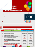 Paquetes de Cumpleaños para Niños Caribbean Cinemas