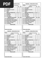 TABELA CORREÇÃO PRODUÇÃO DE TEXTO