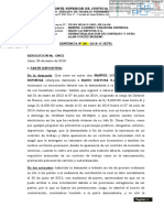 Sentencia Desnaturalizaciòn de Contratos Chevere