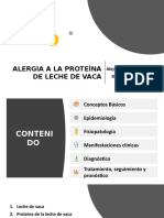 Alergia A La Proteína de Leche de Vaca