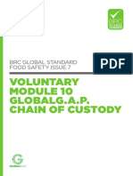 BRC Global Standard For Food Safety Issue 7 Voluntary Module 10 GLOBALG.A.P. Chain of Custody Free PDF