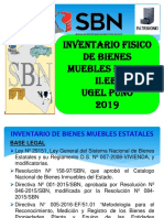 Capacitacion Inventario 2019 Ugel