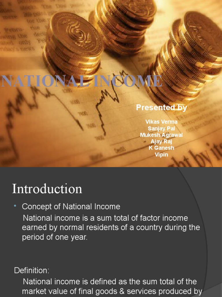 Understanding National Income Concepts | PDF | Measures Of National ...