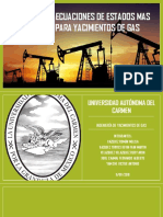 SOLUCION DE ECUACIONES DE ESTADOS MAS COMUNES PARA YACIMIENTOS DE GAS