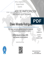 Certificado Capacitacion SSPA