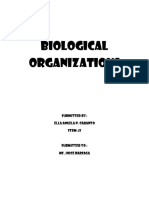Biological Organizations