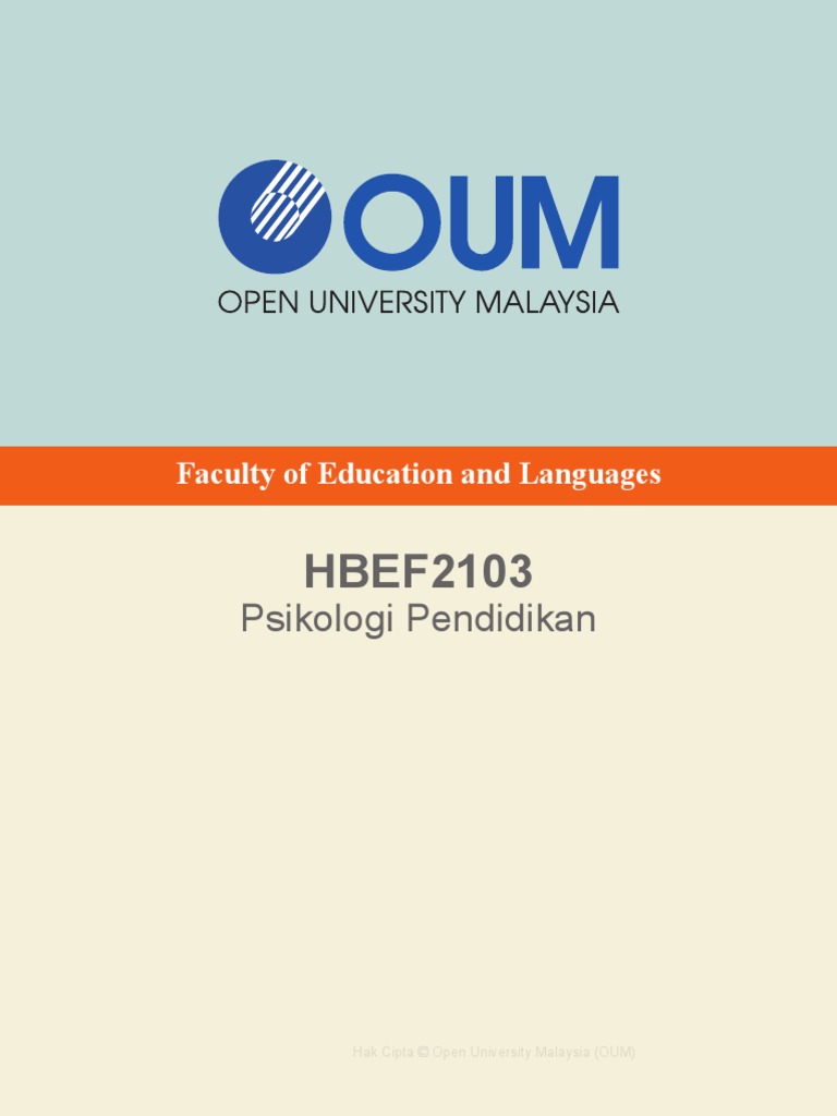 Hbef2103 Bm Psikologi Pendidikan Pdf