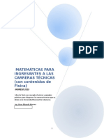 Matemáticas para Ingresantes Final