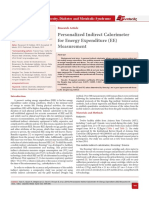 Personalized Indirect Calorimeter For en PDF