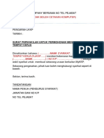 Contoh Surat Wakil Kuasa Aktif Tempat Kerja PDF