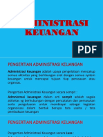 Administrasi Keuangan