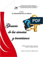 Glosario de Ciencias y Tecnicismos PDF