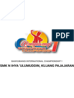 Cetak Data Banyuwangi International Championship 1