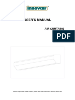 Innovair ACS Air Curtain User Manual