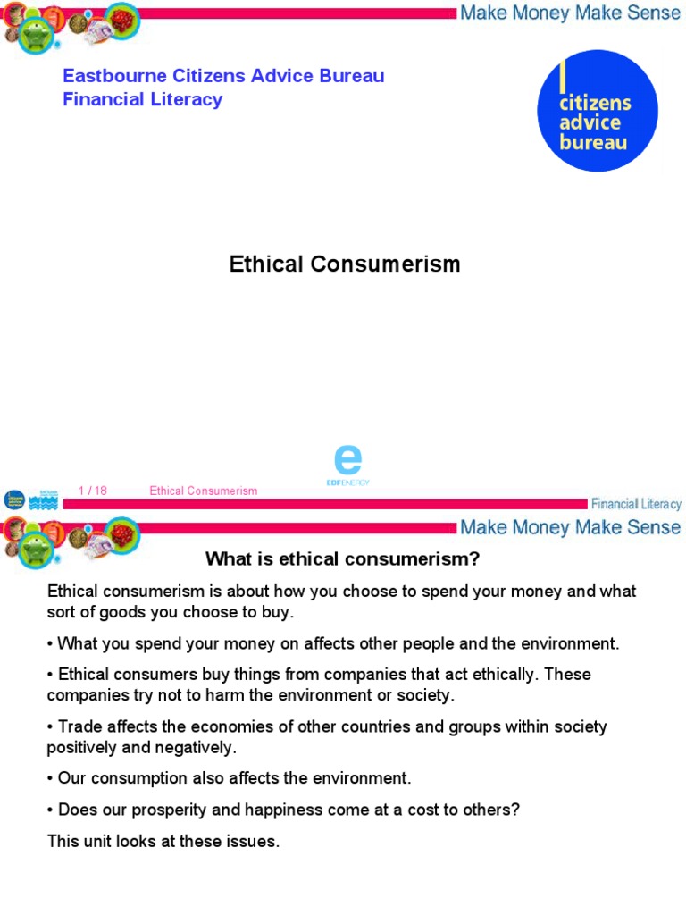 Ethical Consumerism Guide | PDF | Fair Trade | Recycling
