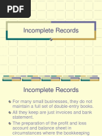 Incomplete Record