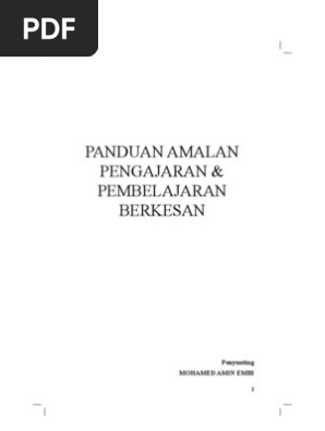 Buku Panduan Pembelajaran Pdf