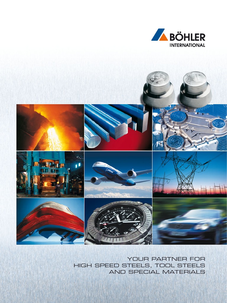Bohler Tool Steels Overview and Benefits | PDF | Forging | Stainless Steel