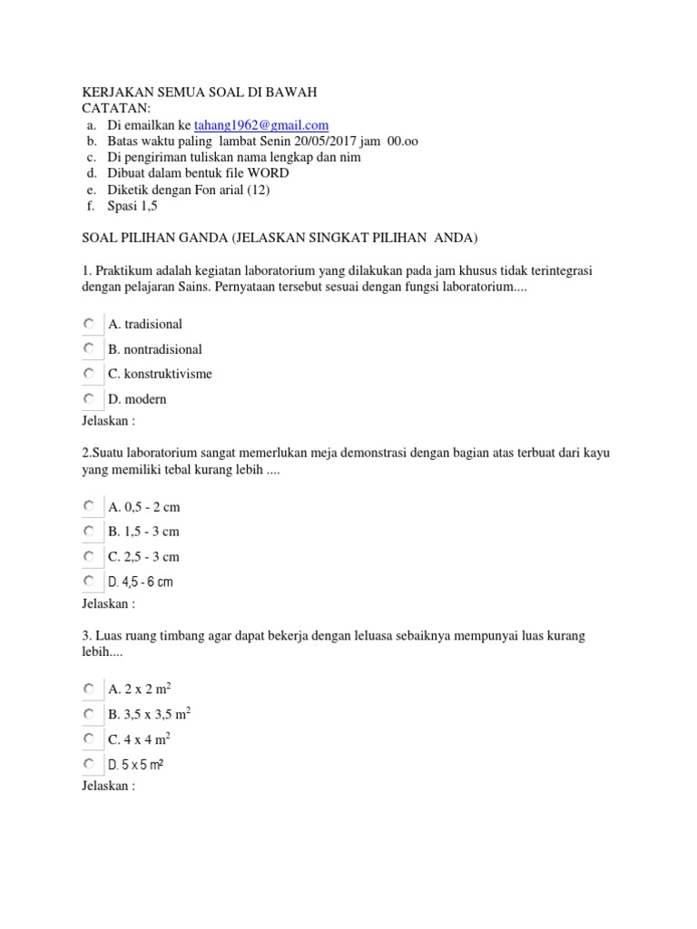 Soal Lab | PDF