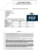 Result Letter For The Online Preliminary Examination For Recruitment of Probitio