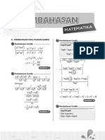 Pembahasan Simulasi UN Paket 1 MAT IPA