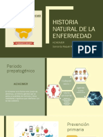 Historia Natural de La Enfermedad