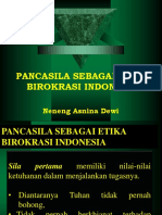 Pancasila Sebagai Etika Birokrasi Indonesia
