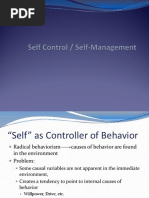 Self Management