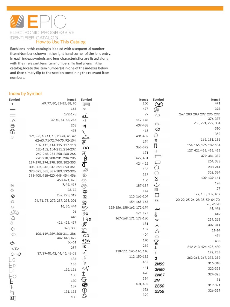 Progressive Identifier PDF | PDF | Lens | Optique